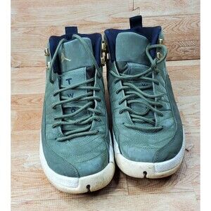 Nike Air Jordan 12 Retro CP Class 2003 Green Sneakers 153265-301 Youth Size 7Y